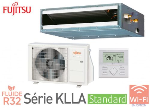 Fujitsu ARXG12KLLP / AOYG12KBTB LÉGCSATORNÁZHATÓ BERENDEZÉS 3,5 KW  