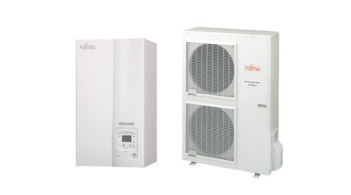 Fujitsu HP11 WSYG140DG6 /WOYG112LHT  1 Fázisú hőszivattyú 10,8 KW R410A Hűtőközeggel