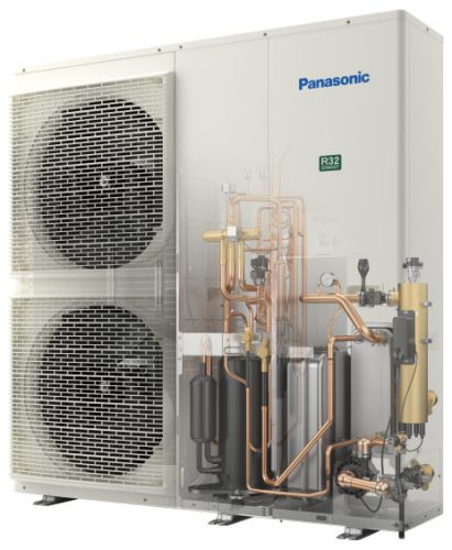 Panasonic WH-MXC12J9E8 12 kW T-CAP Mono Block 3fázisú hőszivattyú